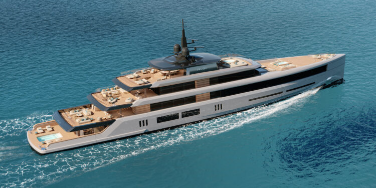 Project Velor: il superyacht futuristico di Nauta Design tra sostenibilità e innovazione