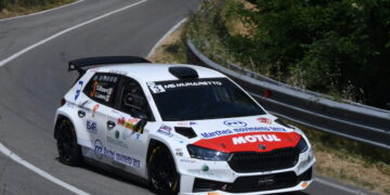 Stefano Bizzarri chiude quinto al Rally di Reggello e sale al terzo posto in campionato