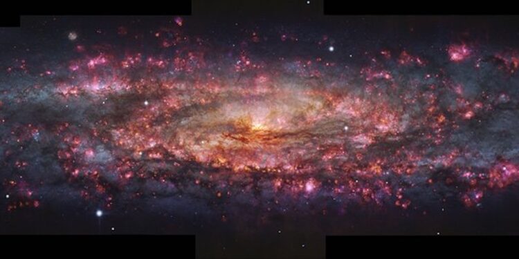 La galassia dai mille colori: rivelata la mappa più dettagliata mai ottenuta