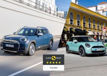 MINI Cooper e Aceman ottengono cinque stelle nei crash test Euro NCAP