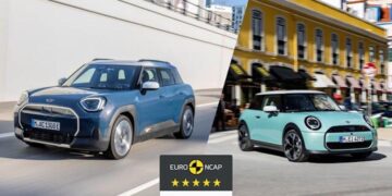MINI Cooper e Aceman ottengono cinque stelle nei crash test Euro NCAP