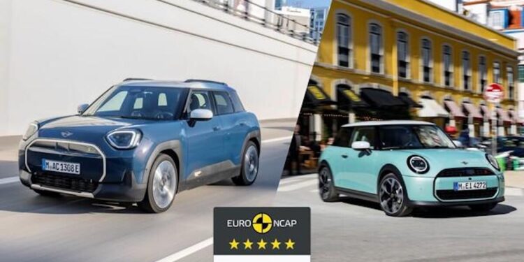 MINI Cooper e Aceman ottengono cinque stelle nei crash test Euro NCAP